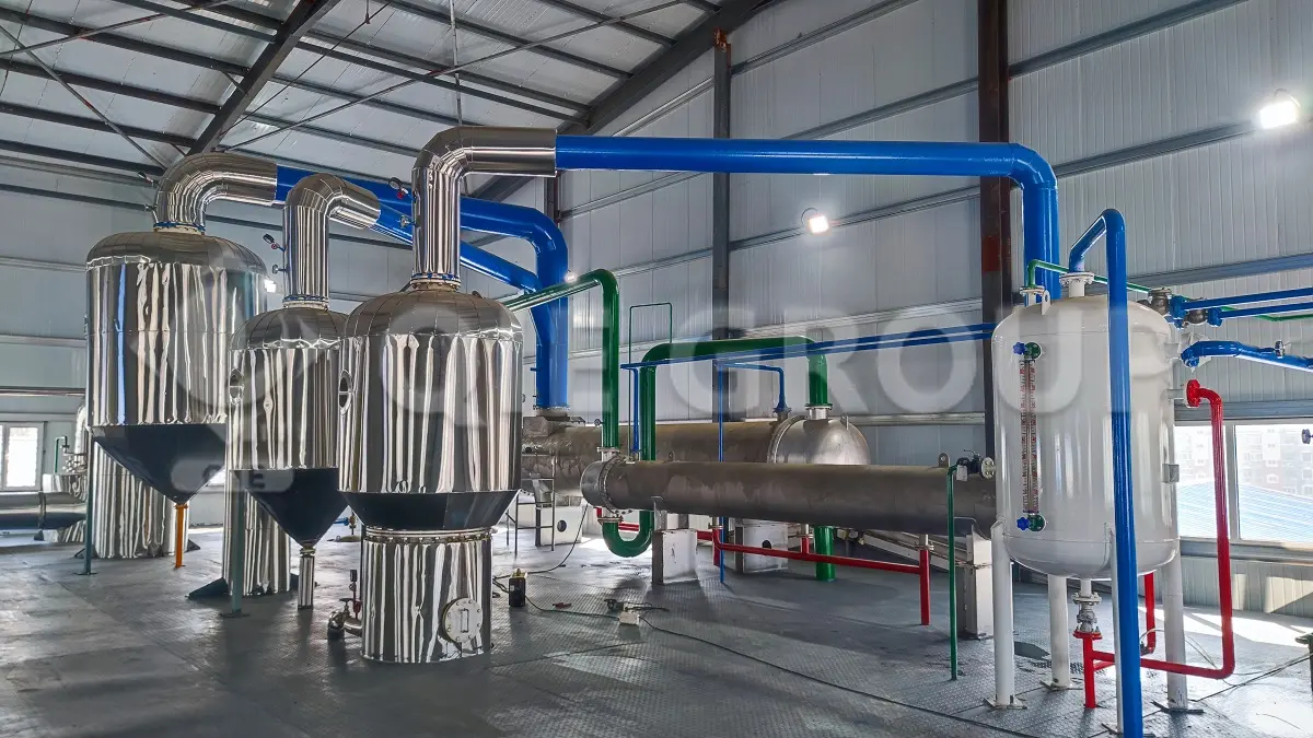 المعدات الأساسية داخل ورشة تكرير الزيوت الصالحة للأكل