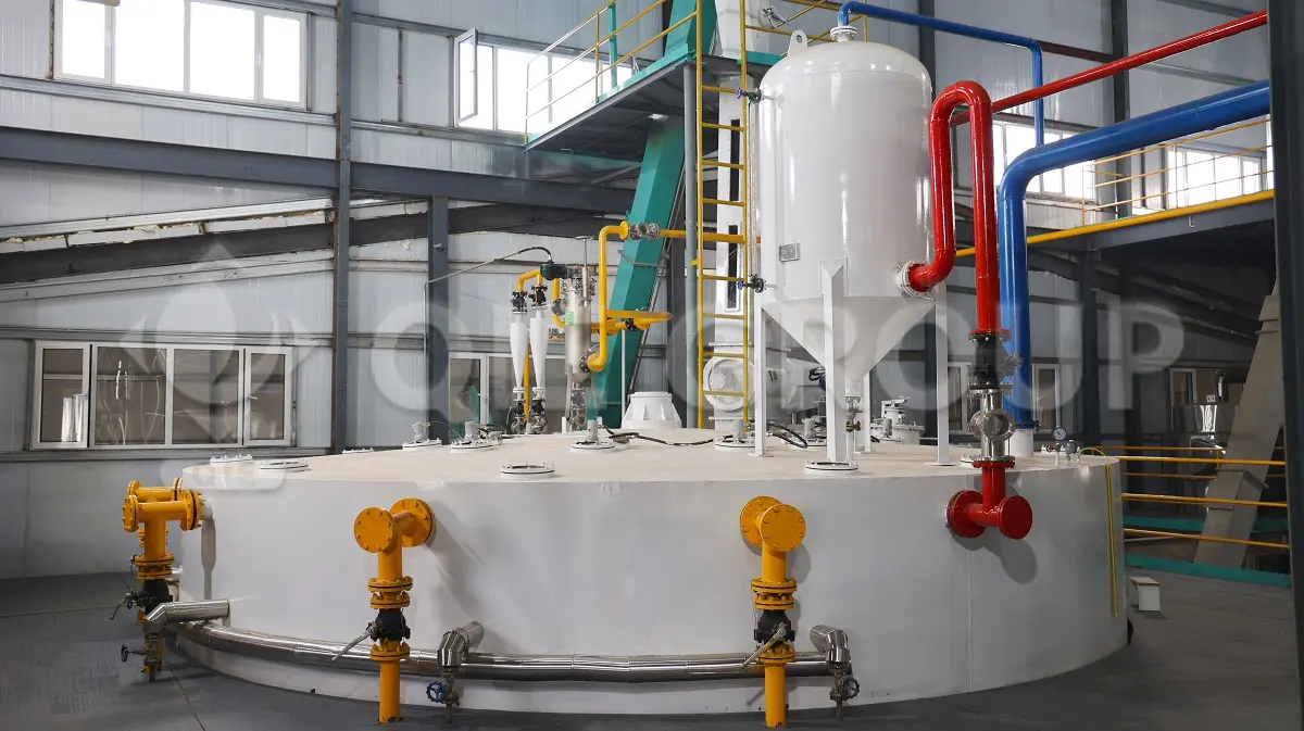 تدفق عملية استخراج الزيت عالية الكفاءة مما يحسن إنتاج الزيت