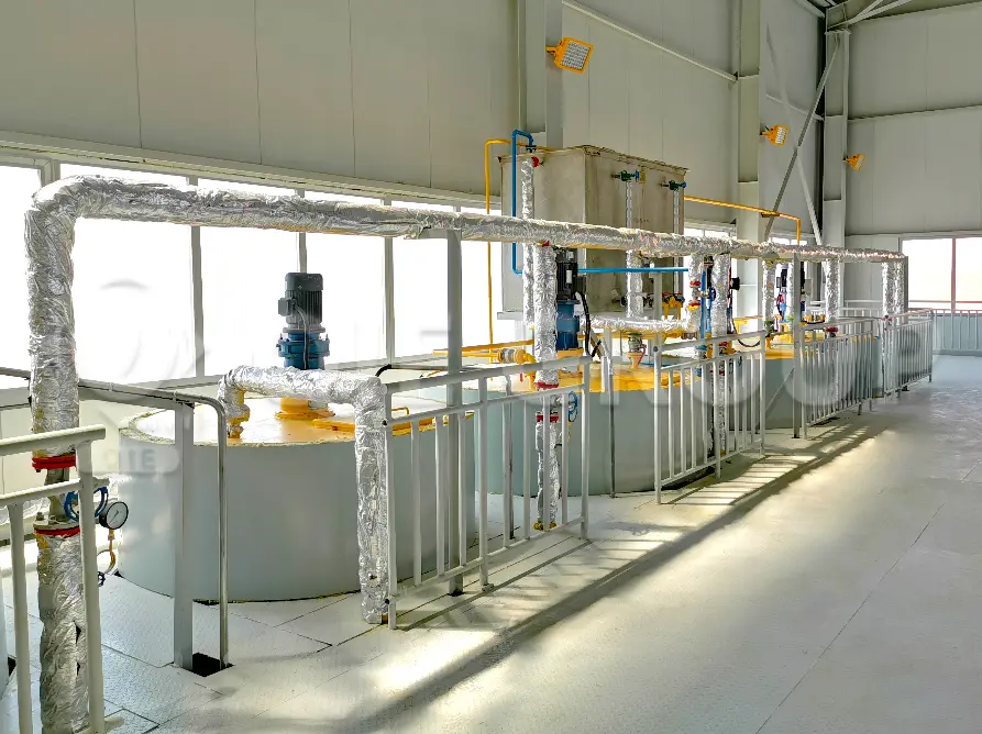 معدات إزالة اللون من زيت بذور القطن لتحسين لون الزيت ونقاوته.