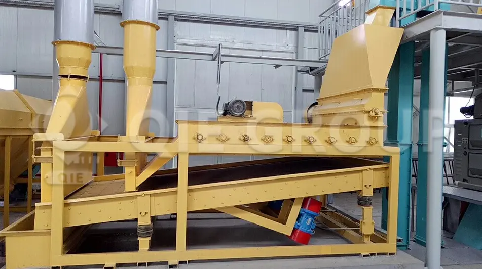 آلة تقشير بذور عباد الشمس لخط المعالجة المسبقة للبذور الزيتية.