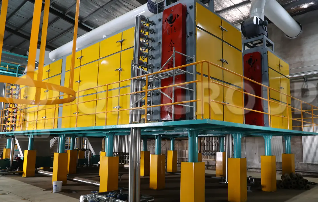 معدات توسيع نخالة الأرز المستخدمة لتحسين كفاءة الاستخلاص وتحقيق استقرار جودة المواد الخام.