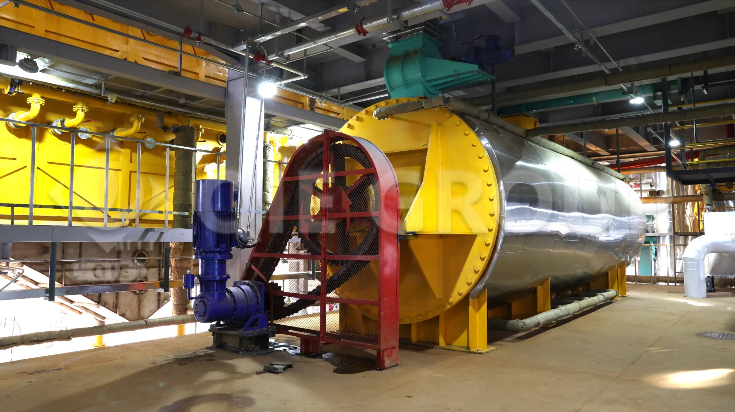 ورشة عمل لاستخلاص الزيوت الصالحة للأكل باستخدام المذيبات ومعدات استخلاص الزيوت الصناعية