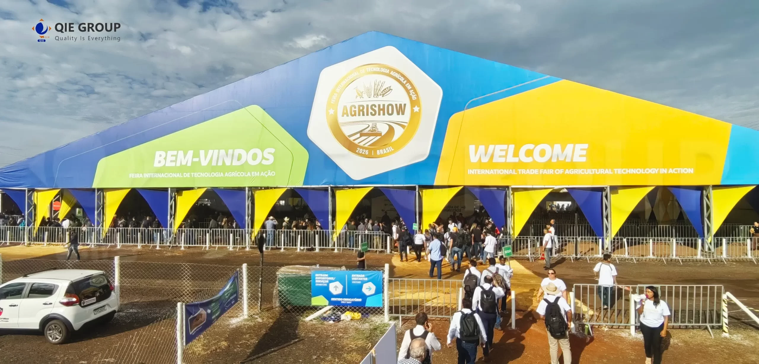 المعرض الزراعي Agrishow 2026 في البرازيل، الذي يستعرض تقنيات الأعمال الزراعية العالمية.